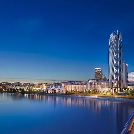 Eurovea Tower - Luxury In Heaven דירה ברטיסלאבה